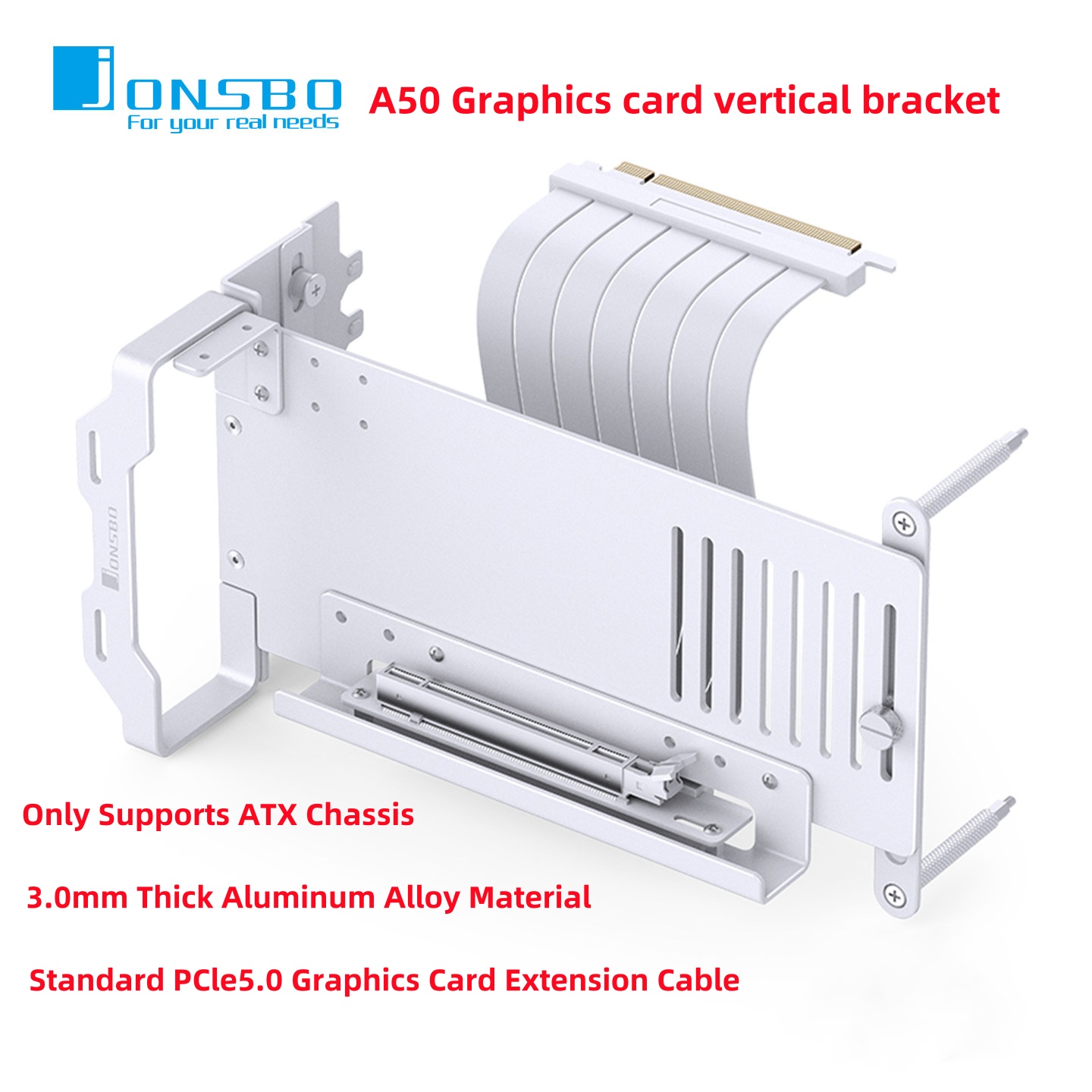 Vertical Gpu Bracket - JONSBO A50 Alüminyum GPU Dikey Montaj