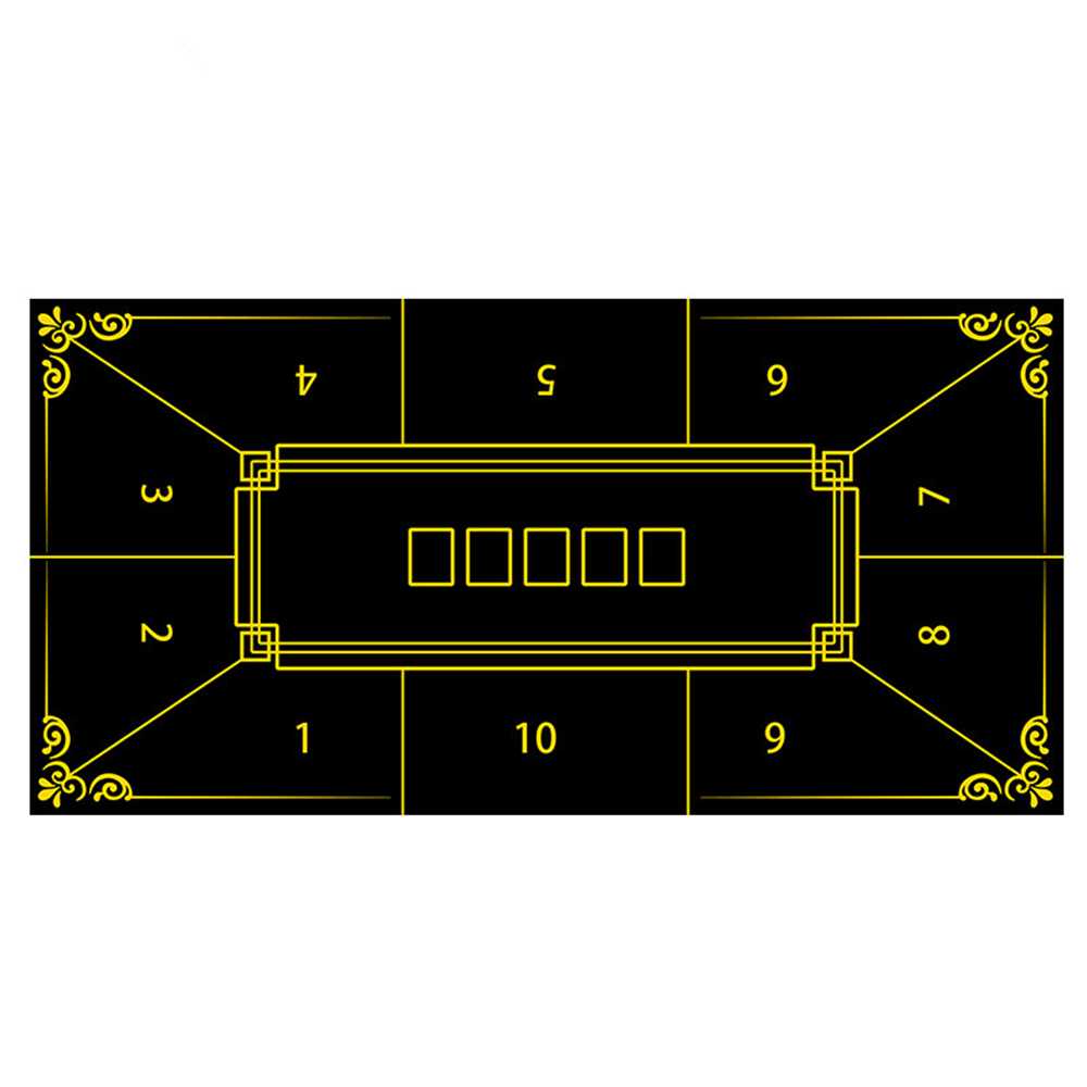 Gaming Accessories - Kalınlaştırılmış Kauçuk Poker Masa Örtüsü Casino