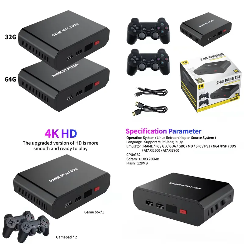 Gaming Accessories - M8plus HD Video Oyun Konsolu Kutusu