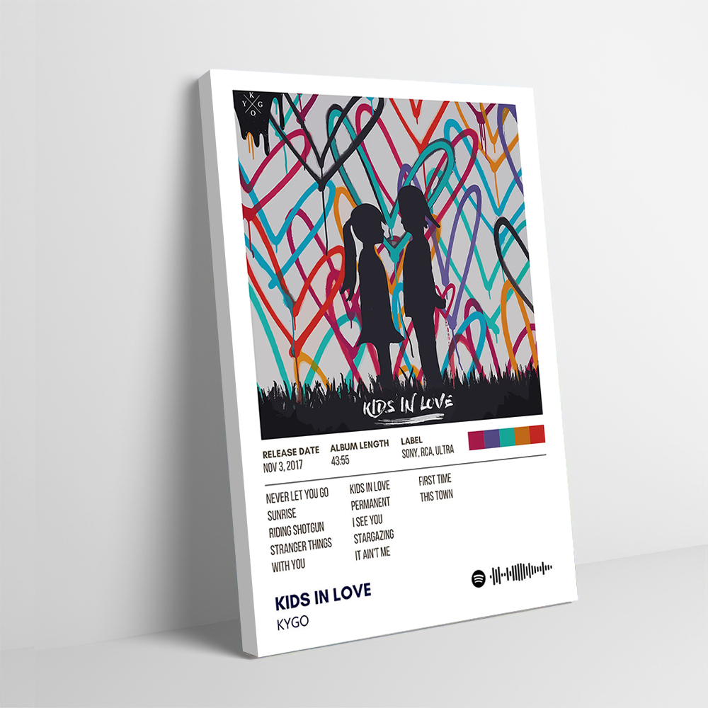 Gaming Accessories - Kygo Kids in Love Baskılı Poster