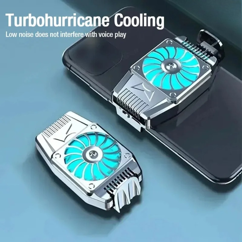 Gaming Accessories For Your Phone - Taşınabilir Arka Klipsli Soğutucu Mini Hava