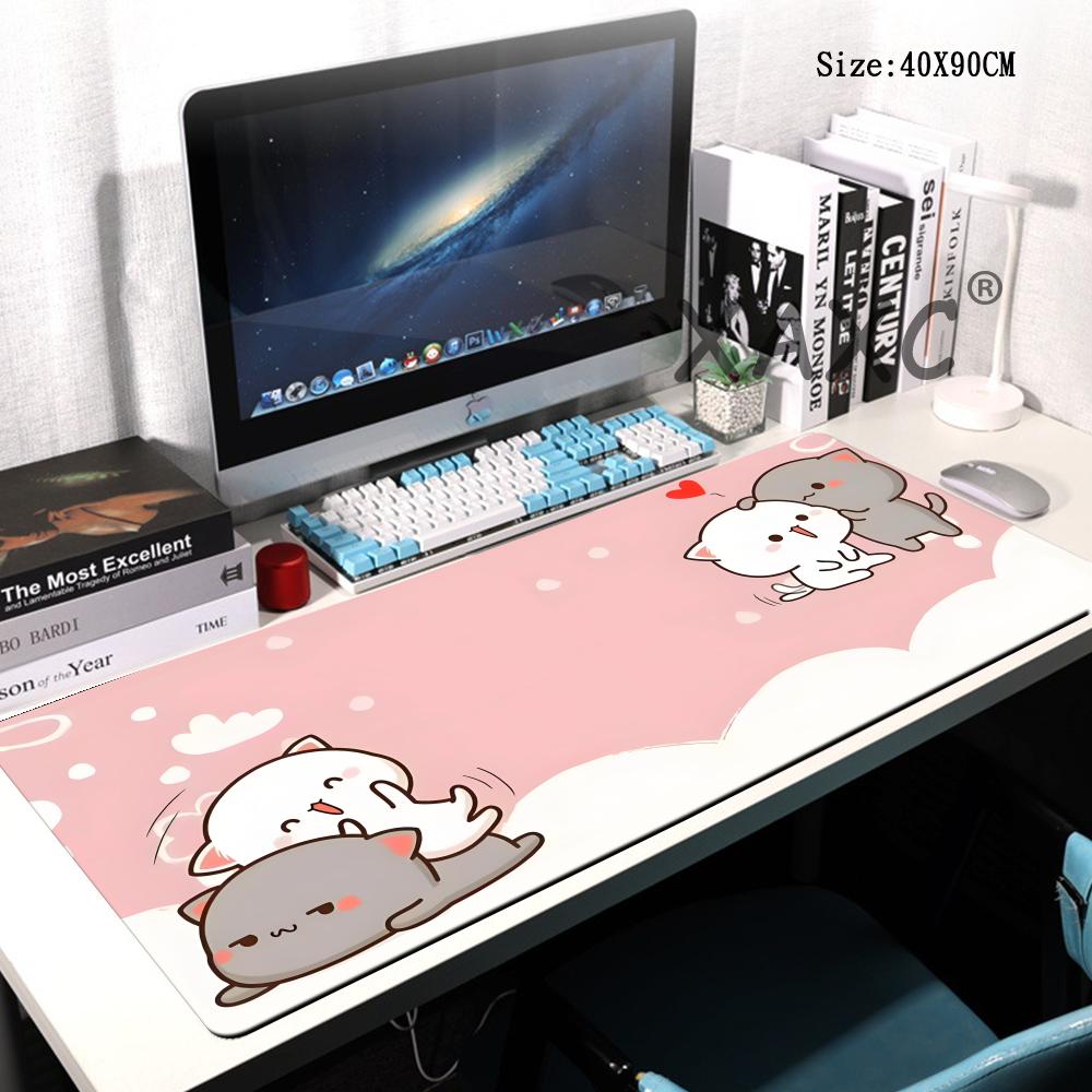 Gaming Accessories Pink - XXL Kawaii Oyun Mouse Pad 900x400x3MM