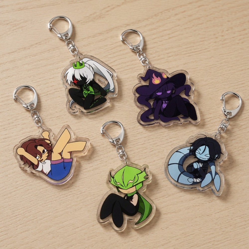 Gaming Accessories - Sevimli Karikatür Chibi Anahtarlıklar Aksesuarları Çanta