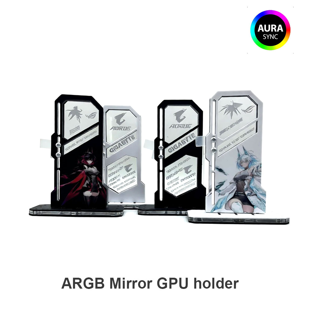 Vertical Gpu Bracket - DIY Aynalı VGA Tutucu ARGB Oyuncu
