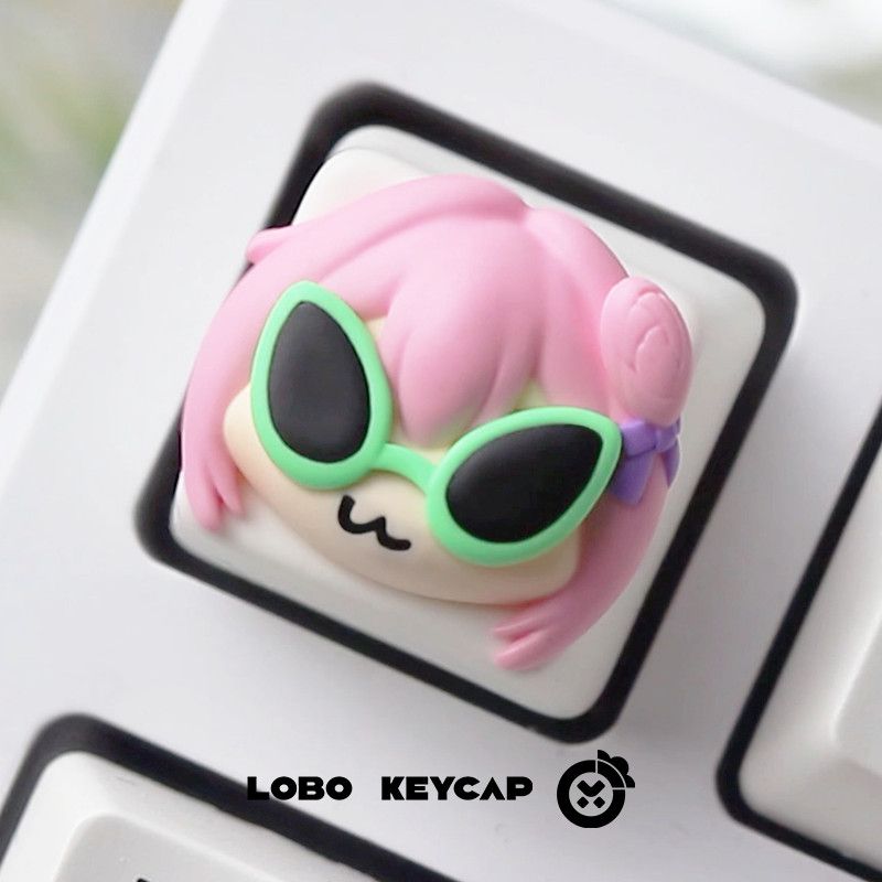 Sevimli Pembe Saçlı Anime Kız  - Gaming Accessories Pink incelemesi ve fiyatı