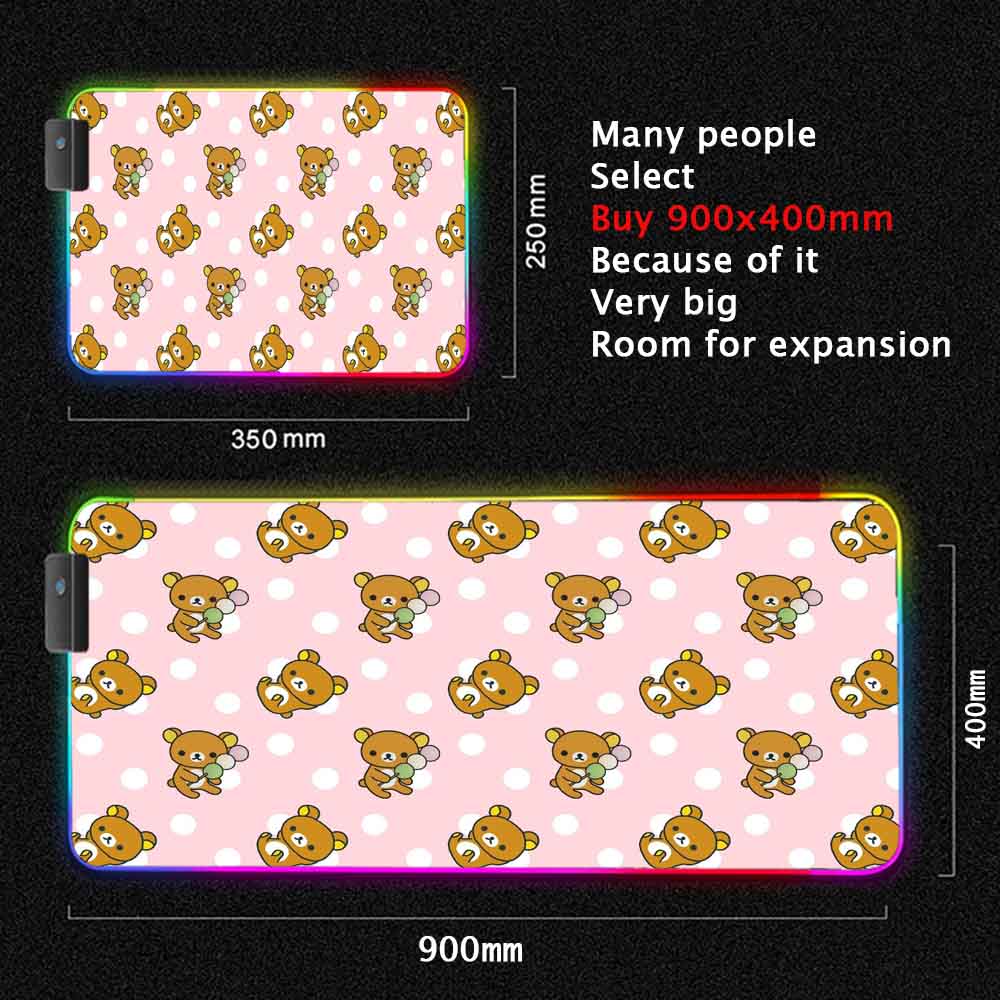 Korilakkuma Mouse Pad Xxl sevi - Gaming Accessories Pink incelemesi ve fiyatı