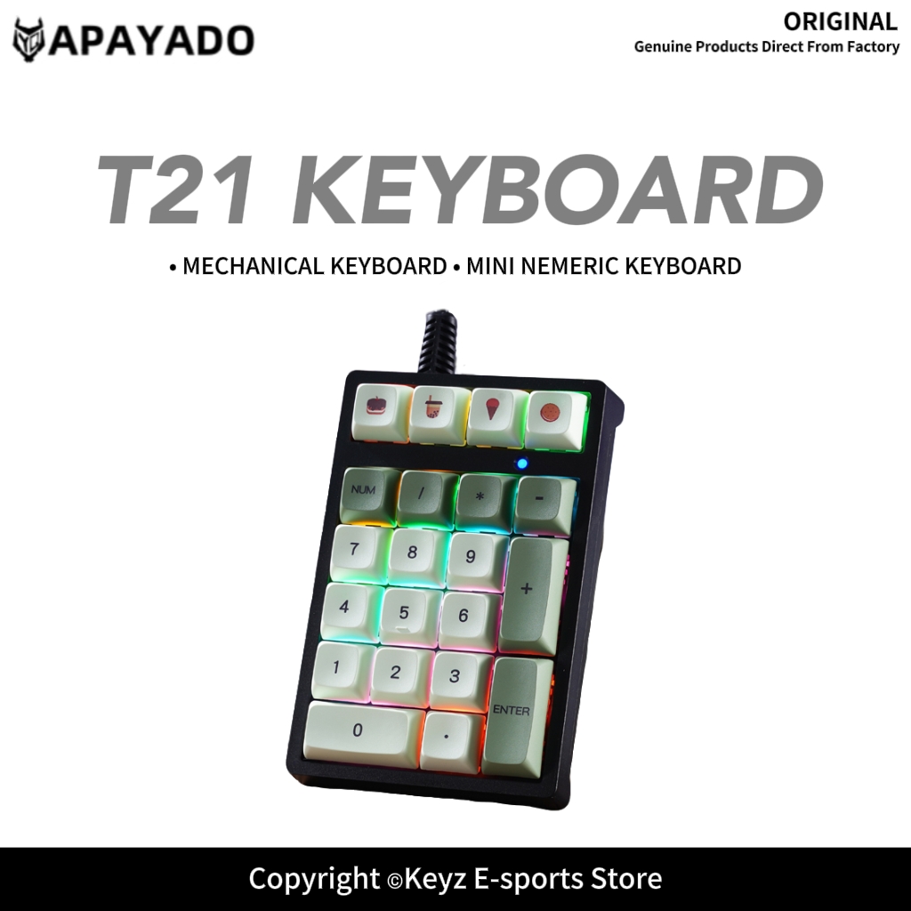 21 Tuşlu Mini Kablolu Tuş Takı - Keyboard Numpad Separate incelemesi ve fiyatı