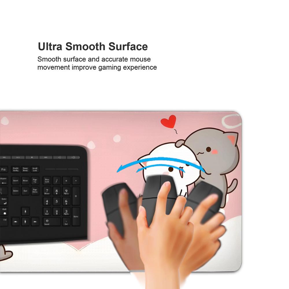 XXL Kawaii Oyun Mouse Pad 900x - Gaming Accessories Pink incelemesi ve fiyatı