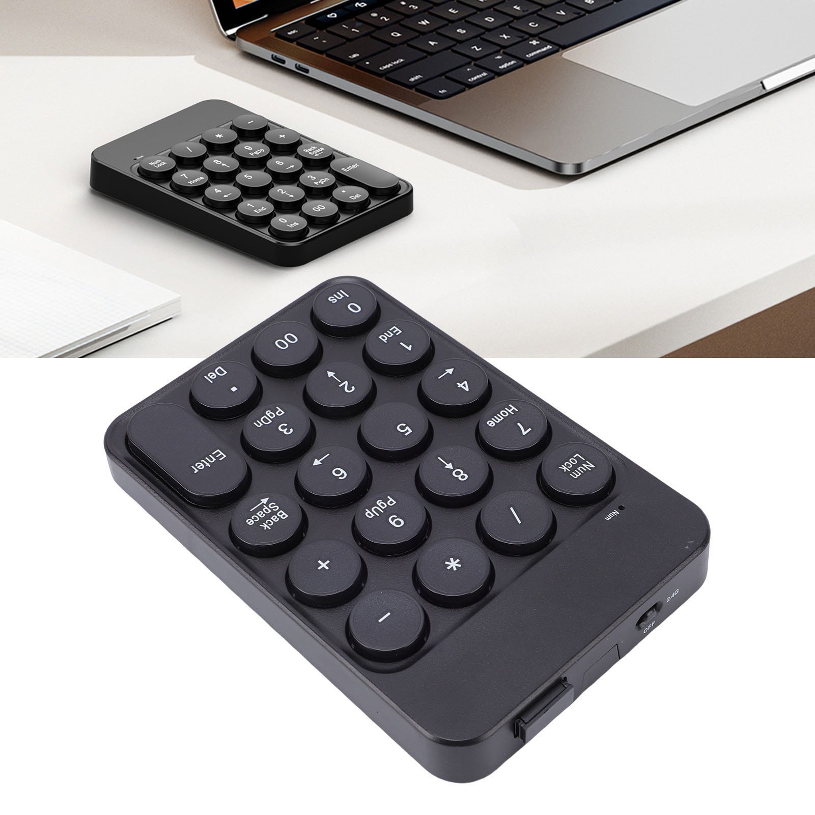 Yuvarlak Tuş Başlıklı Mini Say - Keyboard Numpad Separate incelemesi ve fiyatı
